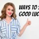 ways to say good luck