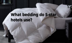 Do hotels use duvets or comforters?