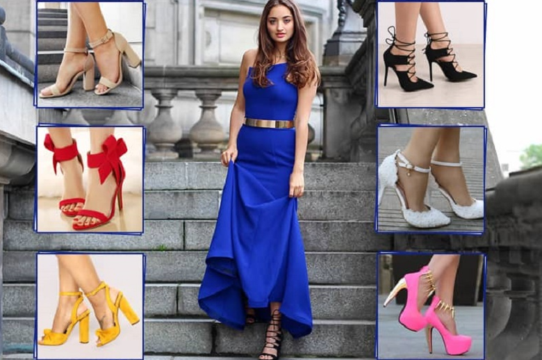 Matching Shoes with a Royal Blue Dress 